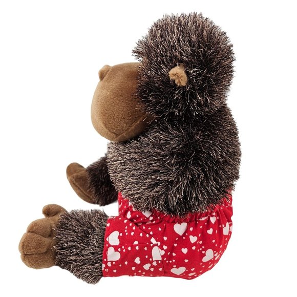 Hallmark Boom Boom Animated Monkey Gorilla Valentines Love Red Heart Shorts - Picture 5 of 8